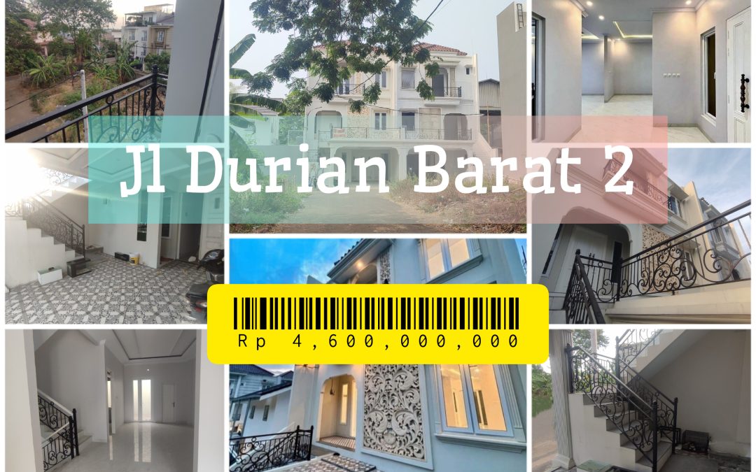 JAKARTA – Rumah Mewah Di Jalan Durian