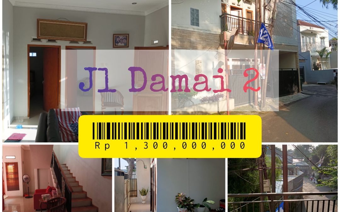 JAKARTA – Rumah di JL Damai Ciganjur