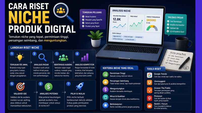 Cara Riset Niche Produk Digital